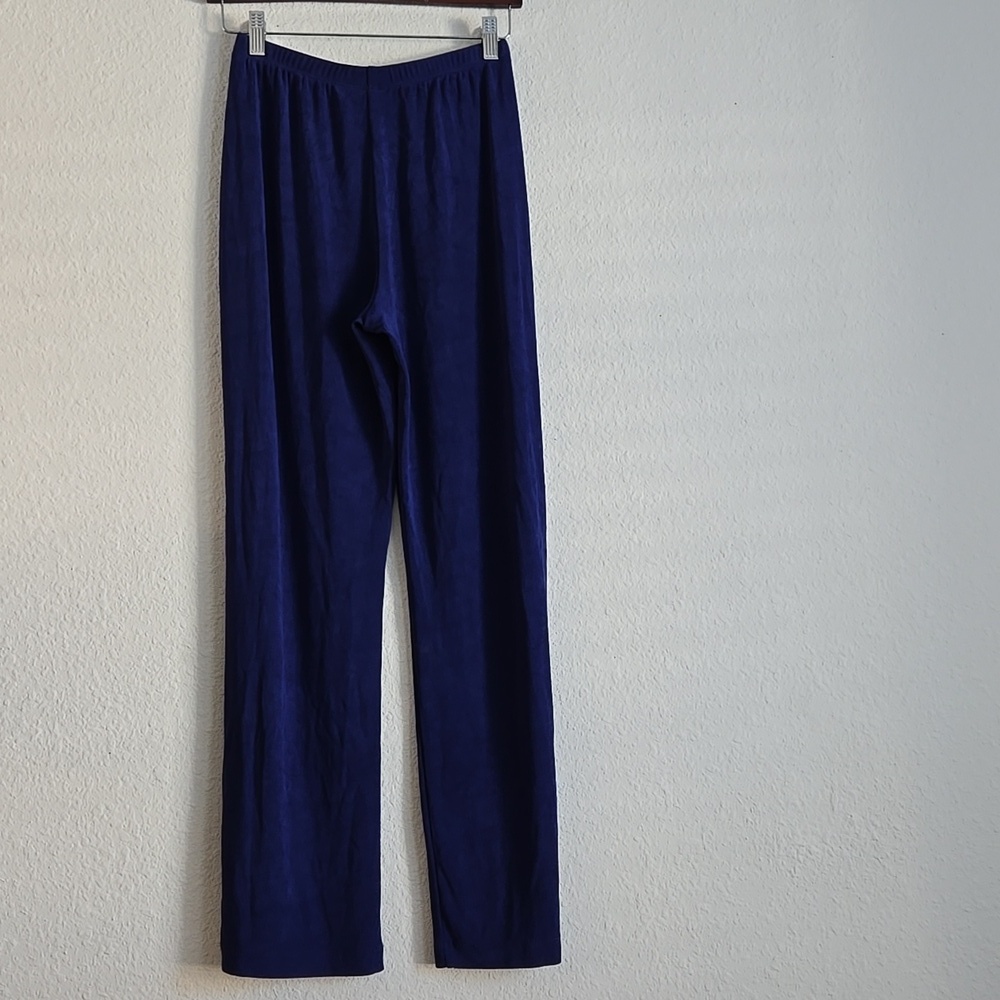 Chico's Travelers Deep Blue Women's Slinky Pant Size 0 (S) - Picture 4 of 7